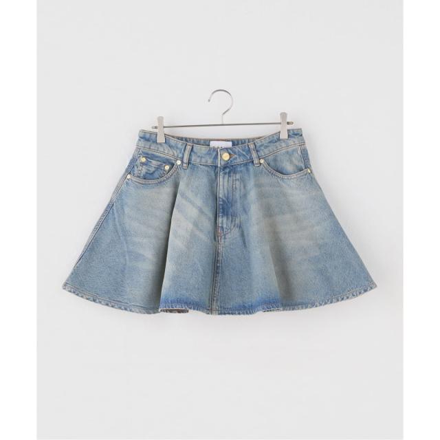 ユー バイ スピック＆スパン（U by SPICK&SPAN）/GANNI / ガニー Tint Rigid Denim Mini Skirt
