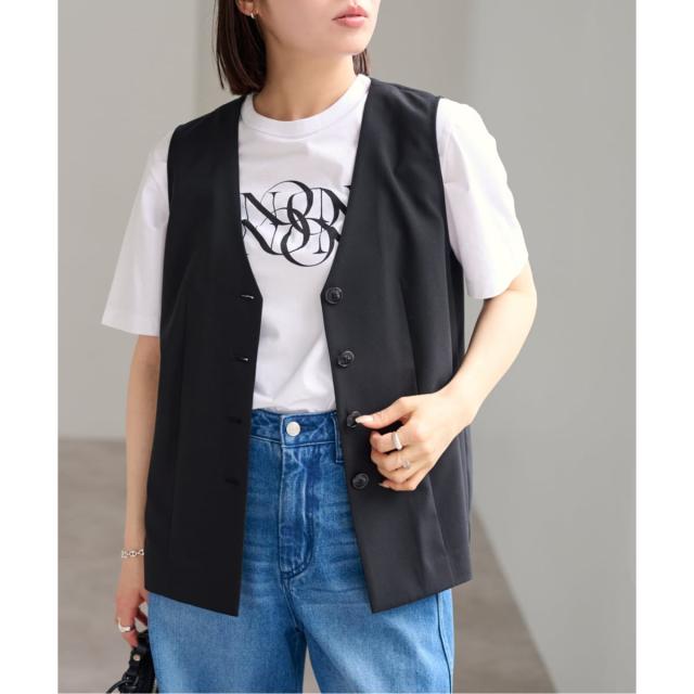 ユー バイ スピック＆スパン（U by SPICK&SPAN）/リネンライクウォッシャブルベスト_2