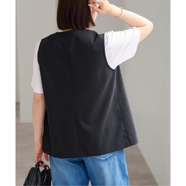 ユー バイ スピック＆スパン（U by SPICK&SPAN）/リネンライクウォッシャブルベスト_5