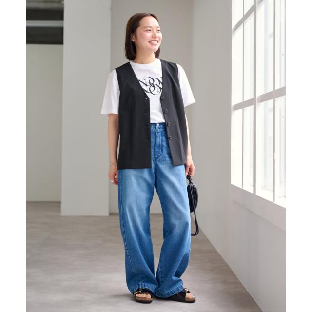 ユー バイ スピック＆スパン（U by SPICK&SPAN）/リネンライクウォッシャブルベスト_8