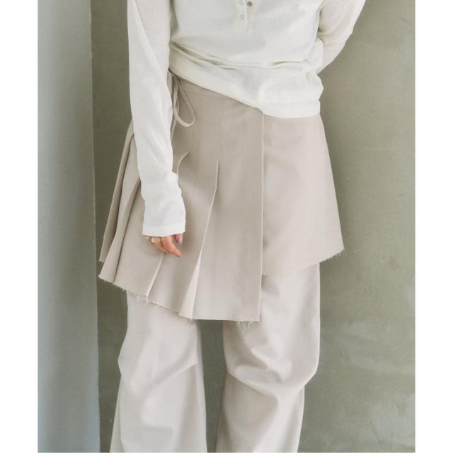 ユー バイ スピック＆スパン（U by SPICK&SPAN）/le/ル LOW EDGE PLEAT WRAP SKIRT