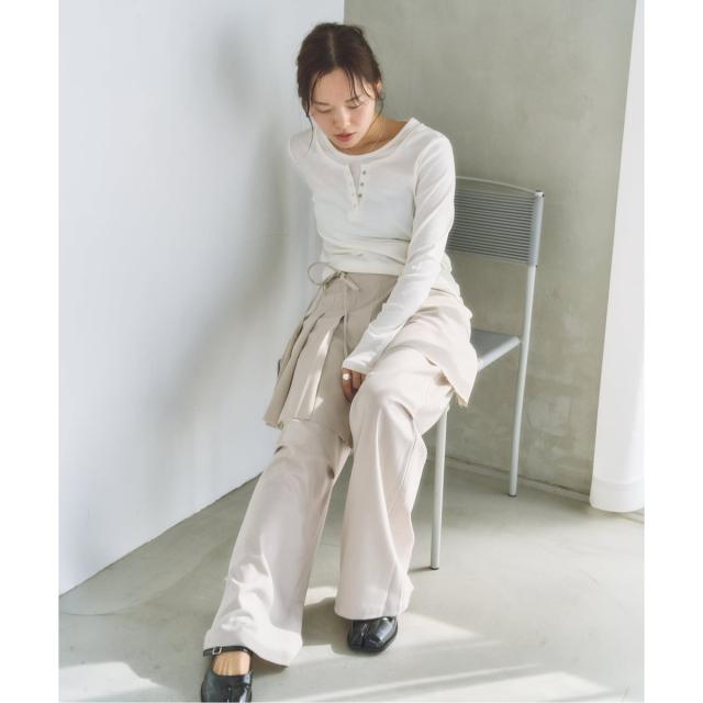 ユー バイ スピック＆スパン（U by SPICK&SPAN）/le/ル LOW EDGE PLEAT WRAP SKIRT_1