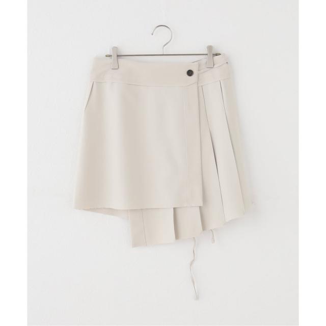 ユー バイ スピック＆スパン（U by SPICK&SPAN）/le/ル LOW EDGE PLEAT WRAP SKIRT_8