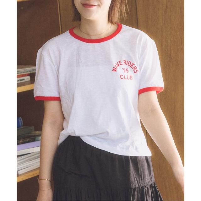 ユー バイ スピック＆スパン（U by SPICK&SPAN）/NOICE / ノイス W CRACKED RINGER T−SHIRTS