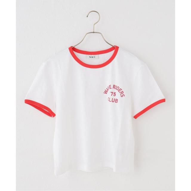 ユー バイ スピック＆スパン（U by SPICK&SPAN）/NOICE / ノイス W CRACKED RINGER T−SHIRTS_2