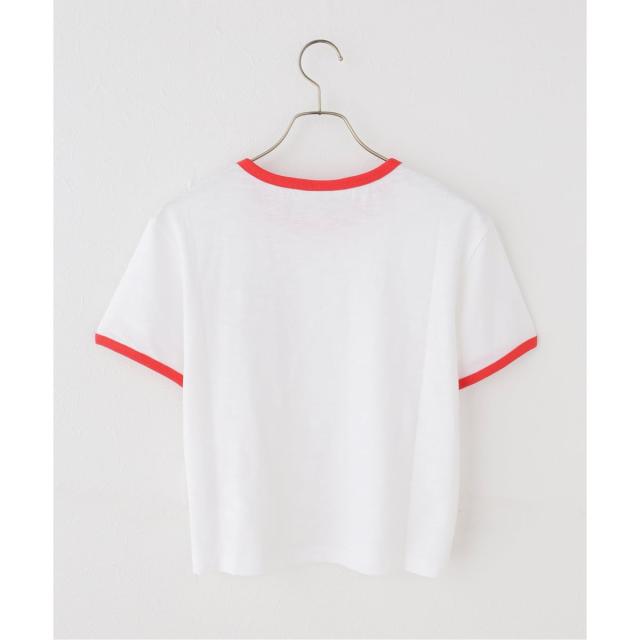 ユー バイ スピック＆スパン（U by SPICK&SPAN）/NOICE / ノイス W CRACKED RINGER T−SHIRTS_3