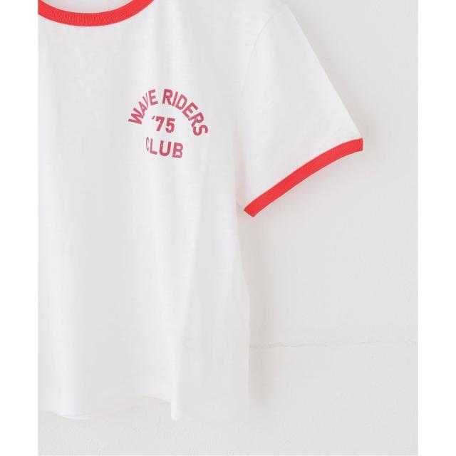ユー バイ スピック＆スパン（U by SPICK&SPAN）/NOICE / ノイス W CRACKED RINGER T−SHIRTS_4