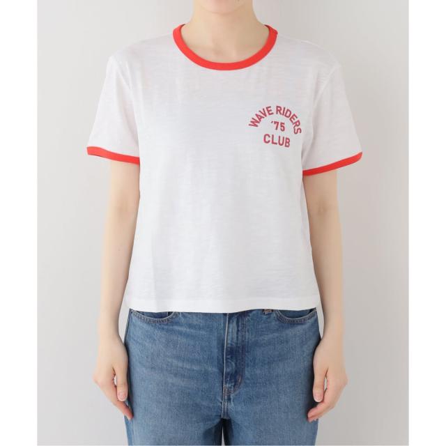ユー バイ スピック＆スパン（U by SPICK&SPAN）/NOICE / ノイス W CRACKED RINGER T−SHIRTS_8