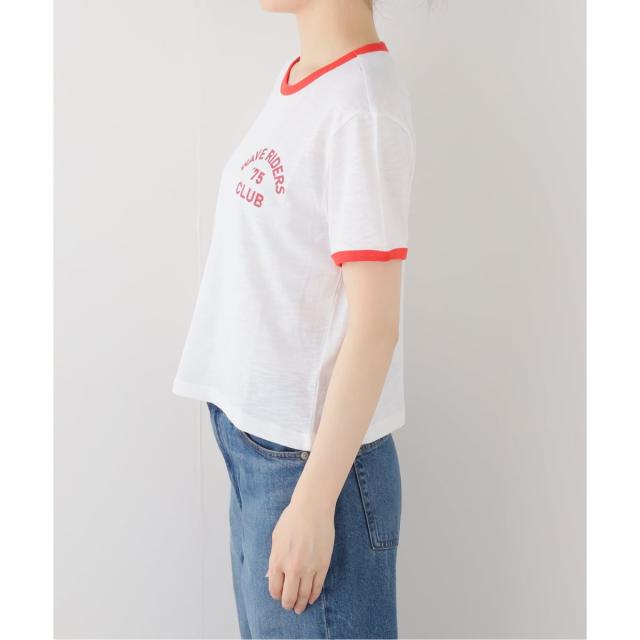 ユー バイ スピック＆スパン（U by SPICK&SPAN）/NOICE / ノイス W CRACKED RINGER T−SHIRTS_9
