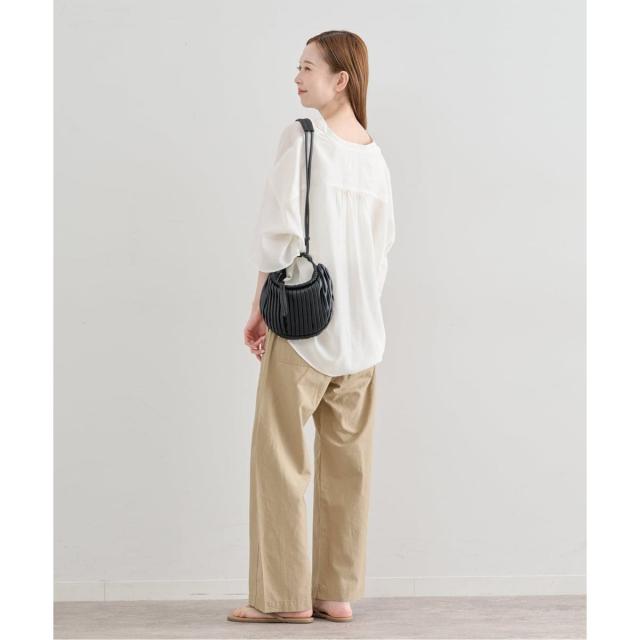 ユー バイ スピック＆スパン（U by SPICK&SPAN）/シルキーシフォンギャザーブラウス_16