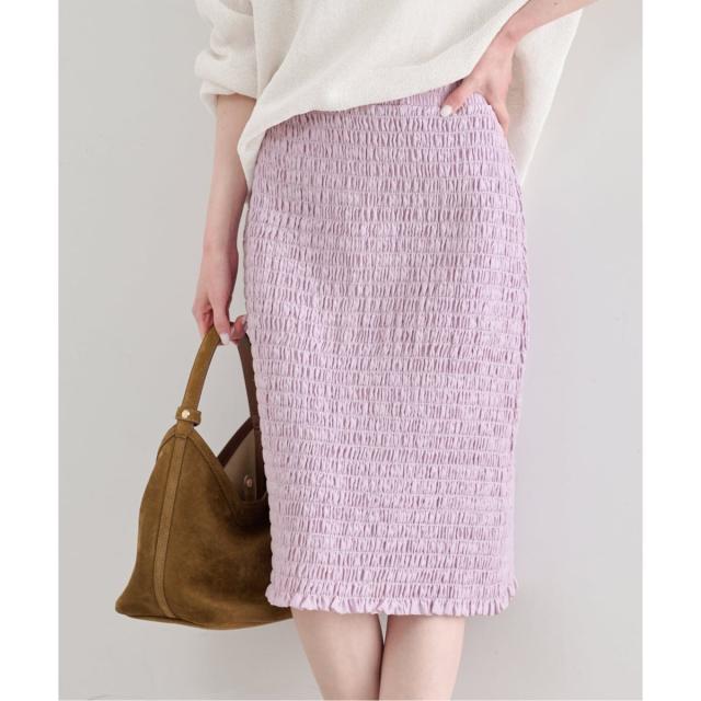 ユー バイ スピック＆スパン（U by SPICK&amp;SPAN）/Atelier Edition/アトリエ エディション SMOCKED BANDING SKIRT