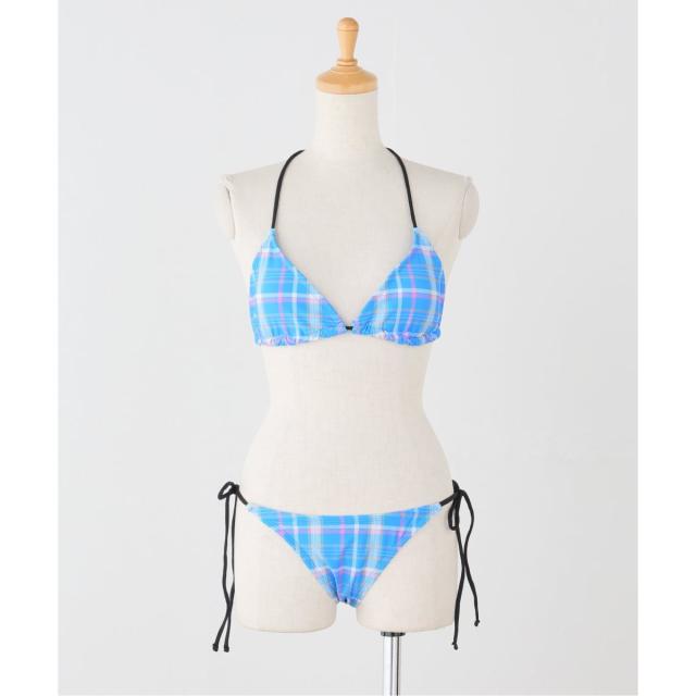 ユー バイ スピック＆スパン（U by SPICK&SPAN）/PISCESS/パイシス Plaid Check Triangle Bikini