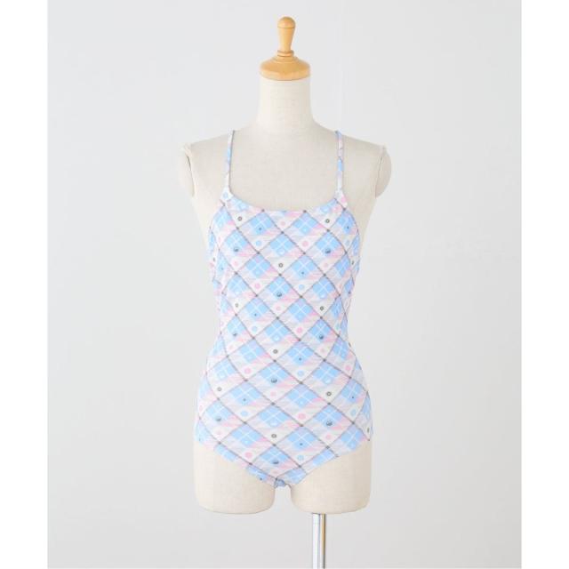 ユー バイ スピック＆スパン（U by SPICK&SPAN）/PISCESS/パイシス Vintage Check One−Piece Swimsuit