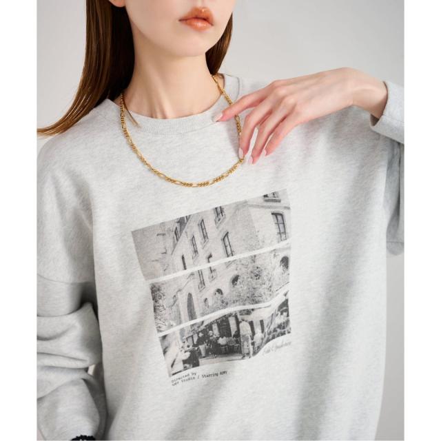 ユー バイ スピック＆スパン（U by SPICK&SPAN）/《予約》photo print スウェット 7,821円