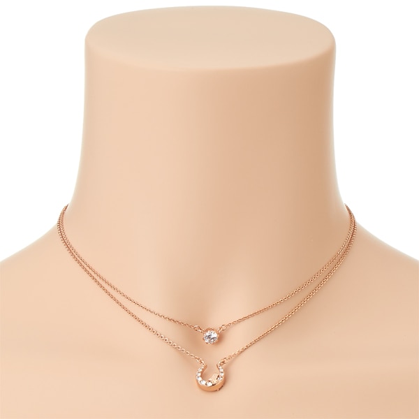 ランバン オン ブルー（LANVIN en Bleu）/馬蹄モチーフ2点セットネックレス_1