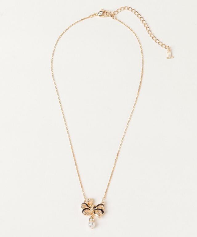 ランバン オン ブルー（LANVIN en Bleu）/リボンモチーフネックレス_5