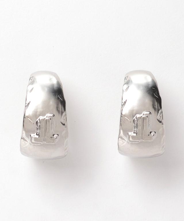 ランバン オン ブルー（LANVIN en Bleu）/ハンマーテクスチャー ピアスの通販は