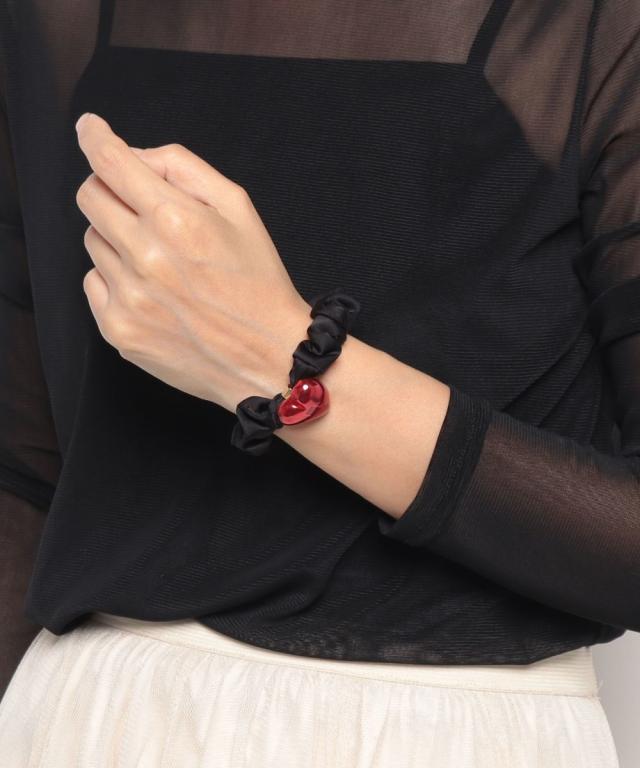 ランバン オン ブルー（LANVIN en Bleu）/ハートモチーフ シュシュ_5