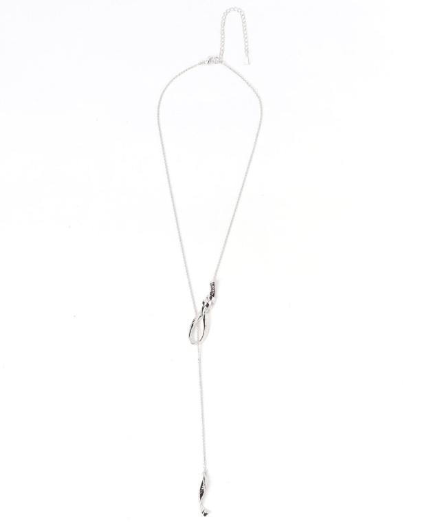 ランバン オン ブルー（LANVIN en Bleu）/メタリックリボン ネックレス_7