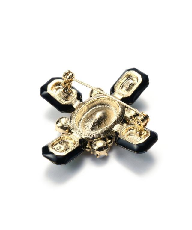 LANVIN GERMANY ブルーストーンブローチ LANVIN - LANVIN GERMANY ブルーストーンブローチの通販 by