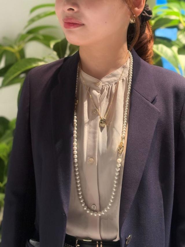 ランバン オン ブルー（LANVIN en Bleu）/メタリック ネックレス_1