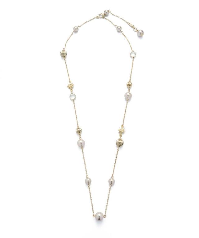 ランバン オン ブルー（LANVIN en Bleu）/パール ロングネックレス