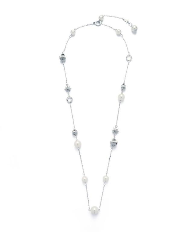 ランバン オン ブルー（LANVIN en Bleu）/パール ロングネックレス