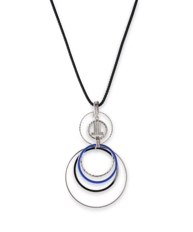 ランバン オン ブルー（LANVIN en Bleu）/サマーカラー サークルモチーフネックレス