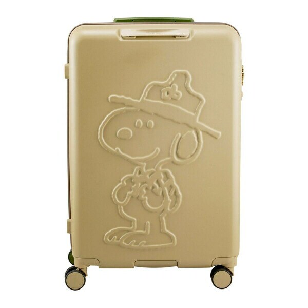 パーフェクト・ワールド・トーキョー（Perfect World Tokyo）/スヌーピー ビーグルスカウト ハピタス スーツケース(75L) カーキ SNOOPY_4