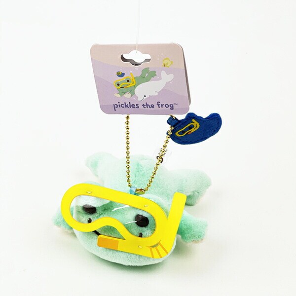 パーフェクト・ワールド・トーキョー（Perfect World Tokyo）/かえるのピクルス 海のおともだち マスコット シュノーケル グリーン ぬ…