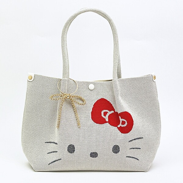 パーフェクト・ワールド・トーキョー（Perfect World Tokyo）/サンリオ ハローキティ トートバッグ アイボリー Sanrio