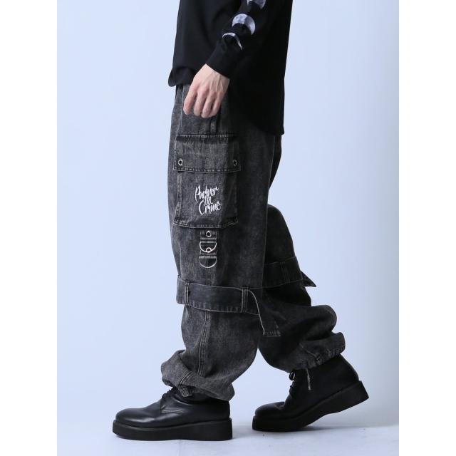 セマンティックデザイン（semantic design）/セマンティックデザイン ワイドバギー テックカーゴパンツ_2