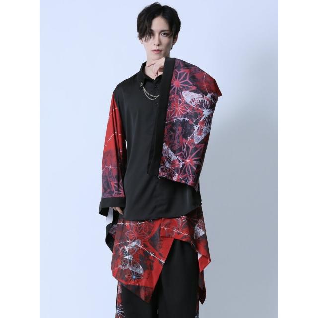 【NEW】セマンティックデザイン（semantic design）/サイコネーション チェーン付き 振袖シャツ