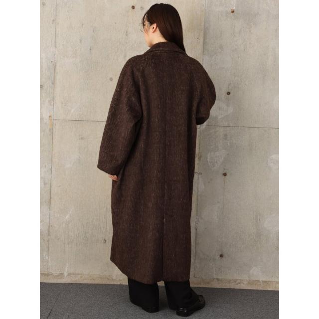 ドロー（DRAW）/ドロー 起毛 ダブル ロングコート （ユニセックス