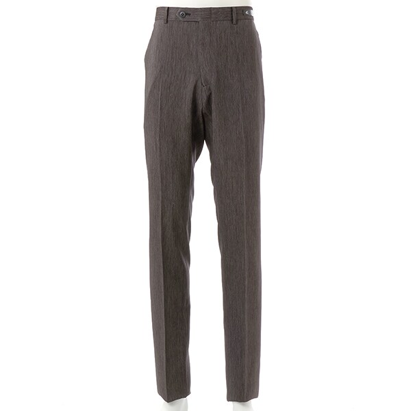スーツセレクト　SLIM TAPERED グレー SLIM TAPERED_2】【年間】2釦シングルスーツ 0タック/グレー
