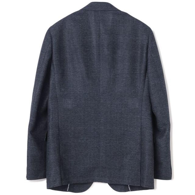 スーツセレクト（SUIT SELECT）/【洗える2釦ジャケット】ネイビーチェック ストレッチ素材 スーツセレクト（SUIT SELECT）/【洗える2釦ジャケット】ネイビー