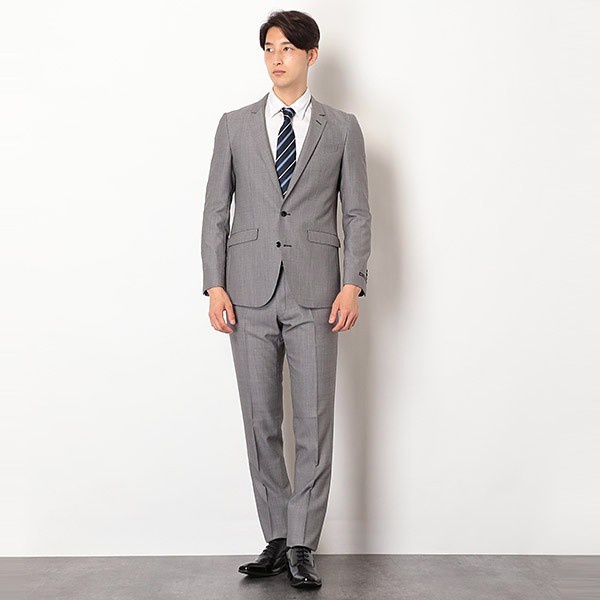 日本最大の SUIT SELECT スーツセレクト パンツスーツ グレー 