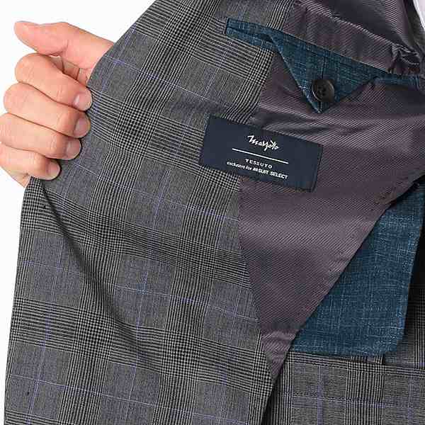 SUIT SELECT Marzotto スーツ セットアップ チェック Y4