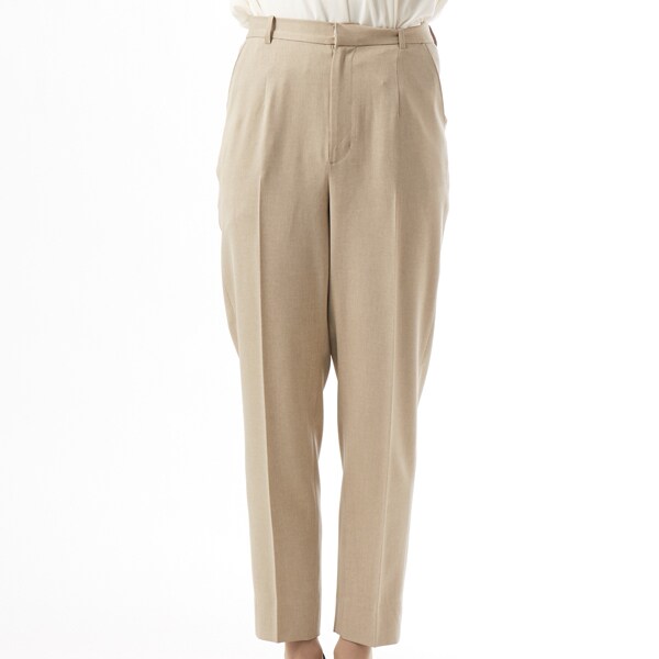 スーツセレクト（SUIT SELECT）/【オールシーズン】洗えるセンタープレスパンツ ストレッチツイル素材 ベージュ セットアップ商品 スーツセレクト（SUIT SELECT）/【オールシーズン】洗えるセンター