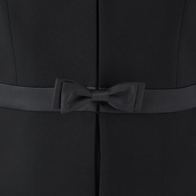 スーツセレクト（SUIT SELECT）/【ブラックフォーマル/セレモニー対応可】ノーカラー前開きアンサンブルワンピース ジャケット_15