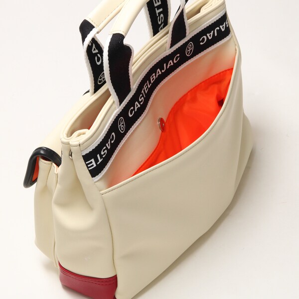 ドライビングトート　２４５１１ カステルバジャック] ドライビングトート 24511 シロ **