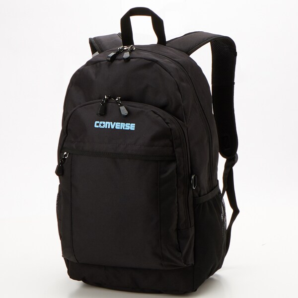 Converse（コンバース）ロゴパッチ付き バックパック／リュック CONVERSE】NEW LOGOPOLY 2POCKET BACKPACK M/バックパック/通勤