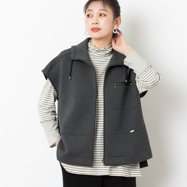 ミゼール（missel）/ソフトダンボール ジップアップベストの通販は 11,000円