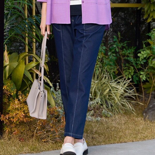 ミゼール（missel）/【接触冷感】ひんやりストレッチデニムパンツの通販は