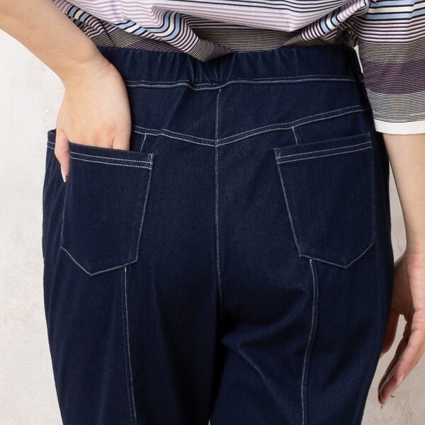 ミゼール（missel）/【接触冷感】ひんやりストレッチデニムパンツの通販は