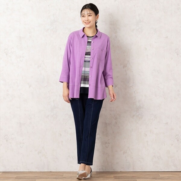 ミゼール（missel）/【接触冷感】ひんやりストレッチデニムパンツの通販は