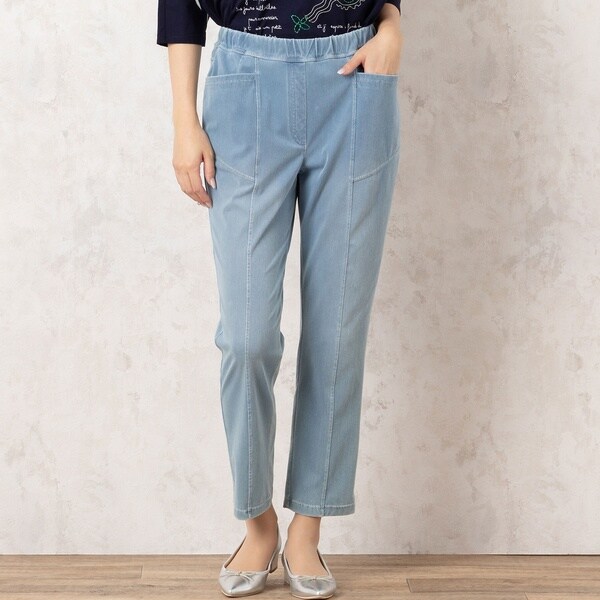 ミゼール（missel）/【接触冷感】ひんやりストレッチデニムパンツの通販は