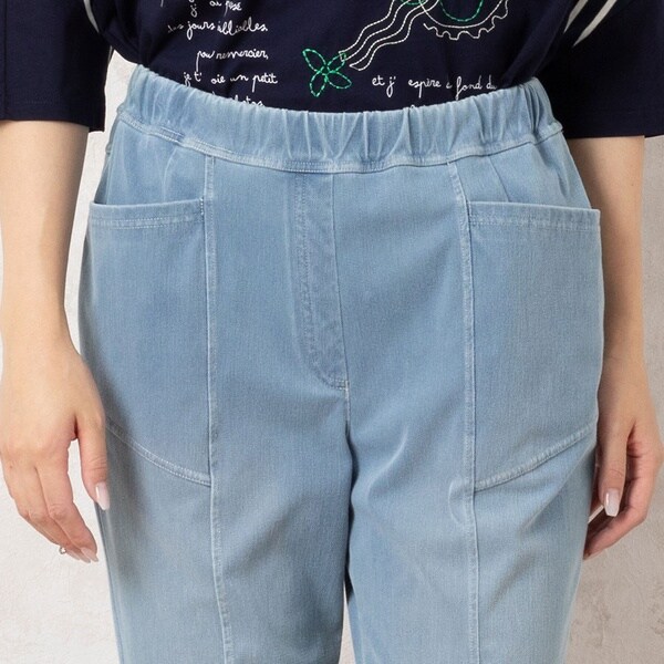 ミゼール（missel）/【接触冷感】ひんやりストレッチデニムパンツの通販は