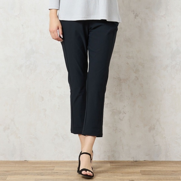 ミゼール（missel）/【洗える・接触冷感・日本製・3L/4Lサイズあり】ひんやりスリムパンツ