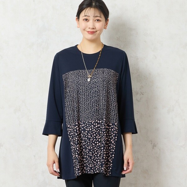 ミゼール MISSEL チュニック 楽天市場】ドットパネルプリント